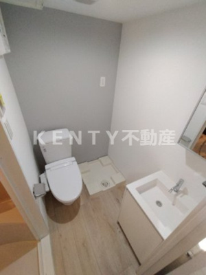 【洗面所】 | ヴァンテジオ蒲田 | コンパクトで使いやすい洗面所