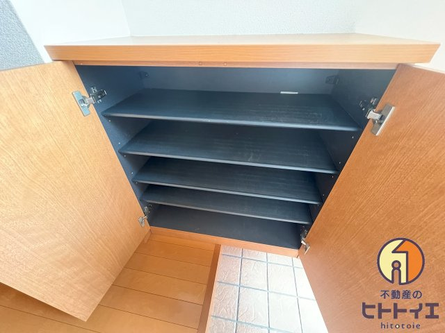 エムズプラザの収納|シューズボックスです