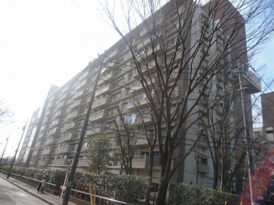 【外観】 | 府中住吉町住宅 | 3階部分。「住吉小学校」まで徒歩３分でお子様の通学も安心です。