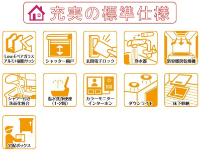 【その他】 | 奈良市学園緑ヶ丘２丁目の新築一戸建 全２区画 | 最新の省エネ仕様ですので快適に末永くお住まいいただけます。