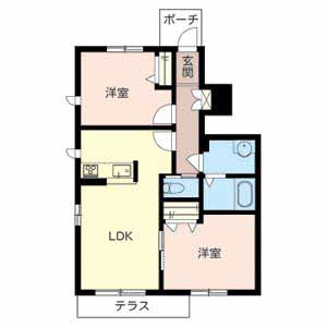 【間取り】 | シャーメゾン浜の宮