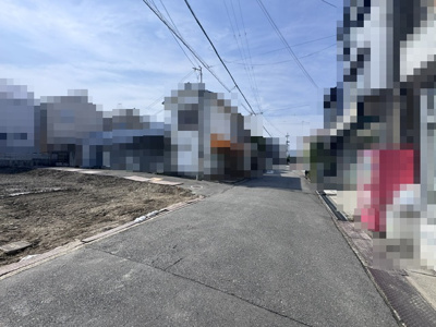 【前面道路含む現地写真】 | 【建築条件無し売土地】中石切町2丁目　約４１．５３坪