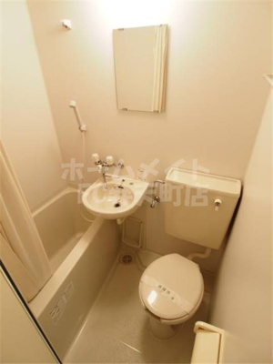 【浴室】 | ひかりハイツ | お風呂です