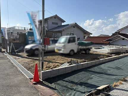 東広島市西条町田口　新築一戸建ての外観