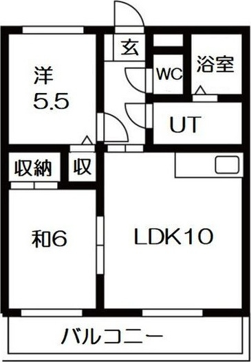 Laーbrillante(ラ・ブリランテ)の間取り