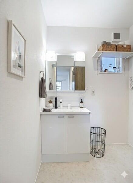 グリューン Sの独立洗面台