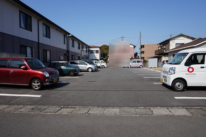 オークタウンＡの駐車場