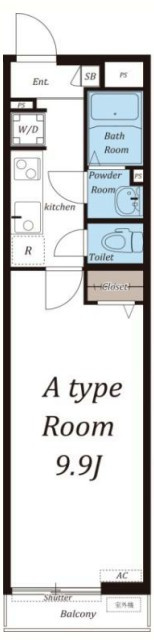 リブリ・リヴィエール北戸田の間取り