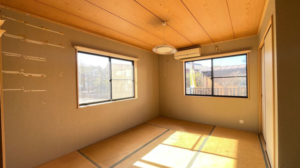 日の出町平井　中古戸建の和室|1階和室