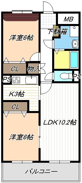 グランシャリオの間取り