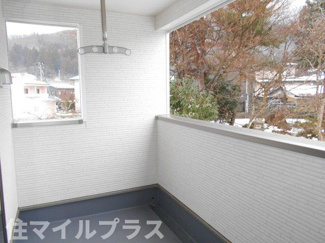 【バルコニー】 | 会津若松市門田町黒岩新築一戸建て4棟 | バルコニー付きです