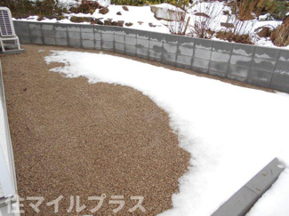 【庭】 | 会津若松市門田町黒岩新築一戸建て4棟 | お庭の付いた物件です