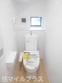 【トイレ】 | 会津若松市門田町黒岩新築一戸建て4棟 | 落ち着いたトイレです