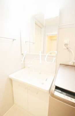 【洗面所】 | ピッコロ白山 | 洗面台です（モデルルームです）