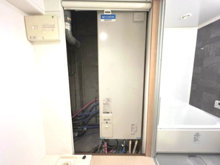 西大路ガーデンハイツの発電・温水設備
