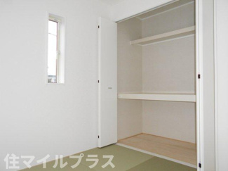 【和室】 | 会津若松市門田町黒岩新築一戸建て4棟 | 和室があれば、来客や子供用のスペースとして活躍します