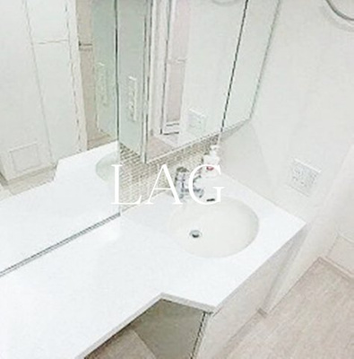 【洗面所】 | プレミスト日本橋浜町リデアル | 洗面台です。