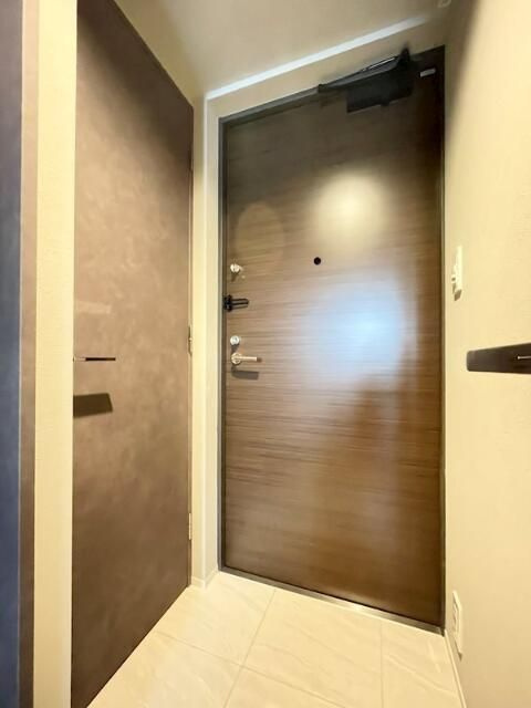 Ｃｏｅｕｒ　Ｂｌａｎｃ八幡山の玄関