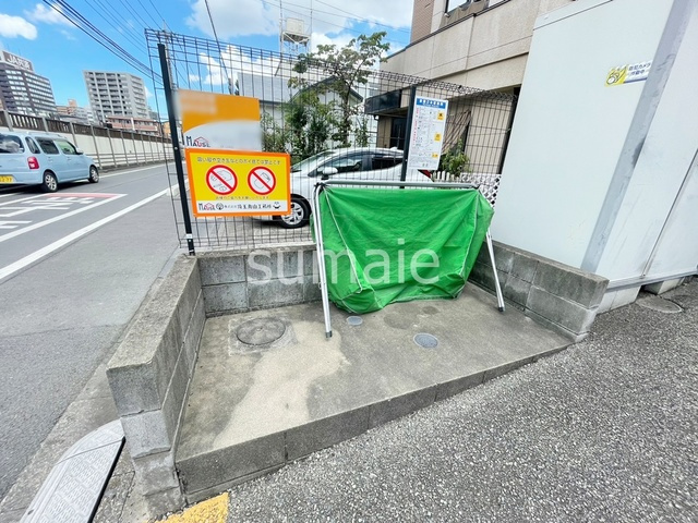 セットボヌールのその他共用部分|敷地内ゴミ置場です。