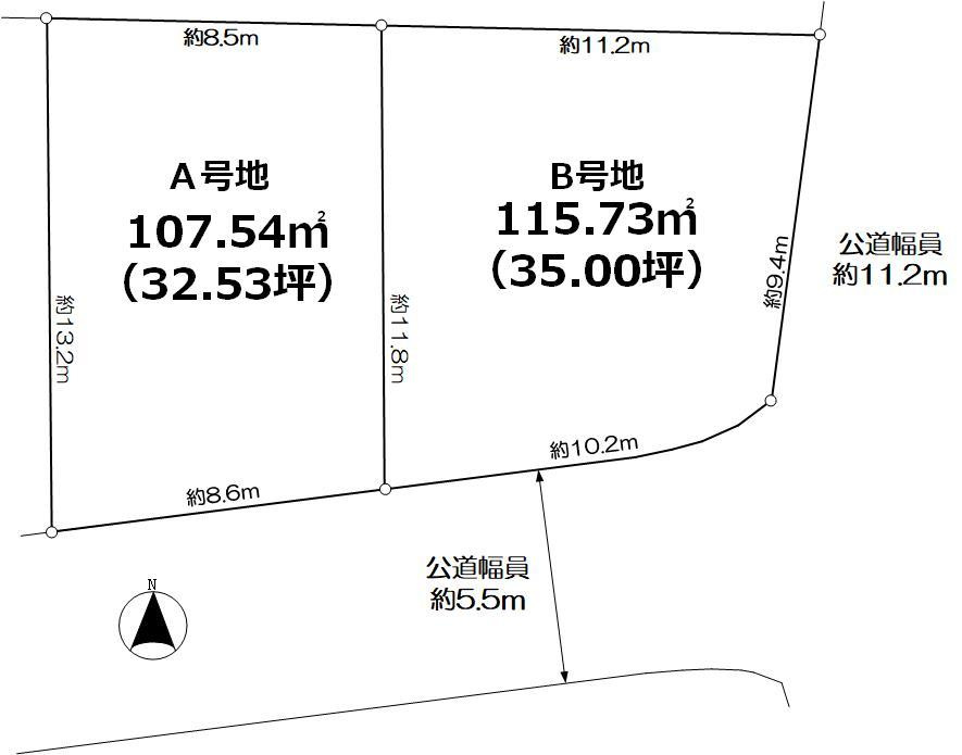 神戸市垂水区南多聞台　土地の土地図