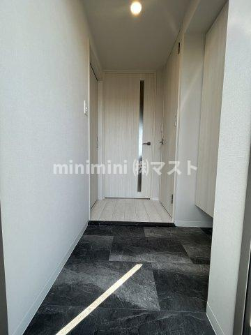 リヴェント福島の玄関