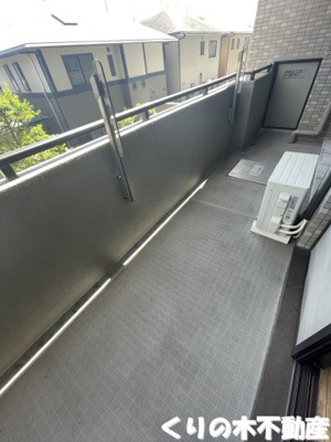 【バルコニー】 | サーパス北日吉 | 落ち着いた時間を過ごせるバルコニーです