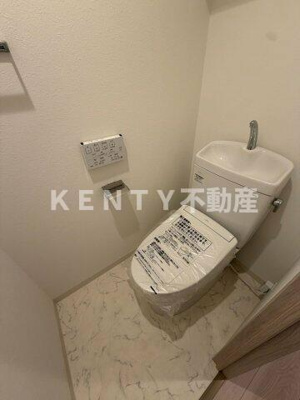 【トイレ】 | プレール・ドゥーク池上Ⅱ | 落ち着いた色調のトイレです