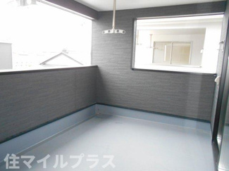 【バルコニー】 | 会津若松市南千石町新築一戸建て3棟 | バルコニー付きです
