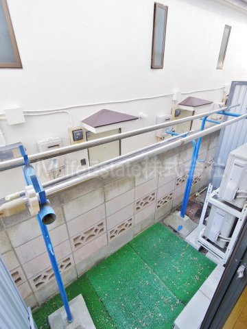 シティハイツ上水Ⅰのバルコニー|※別号室写真