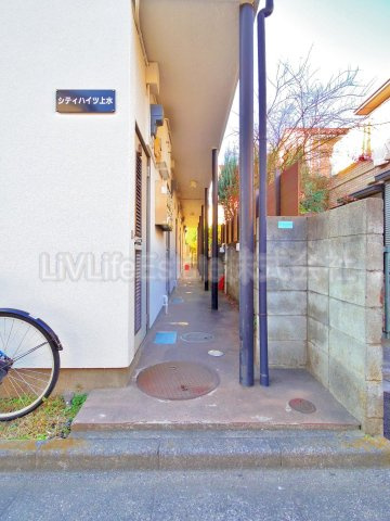 シティハイツ上水Ⅰのエントランス