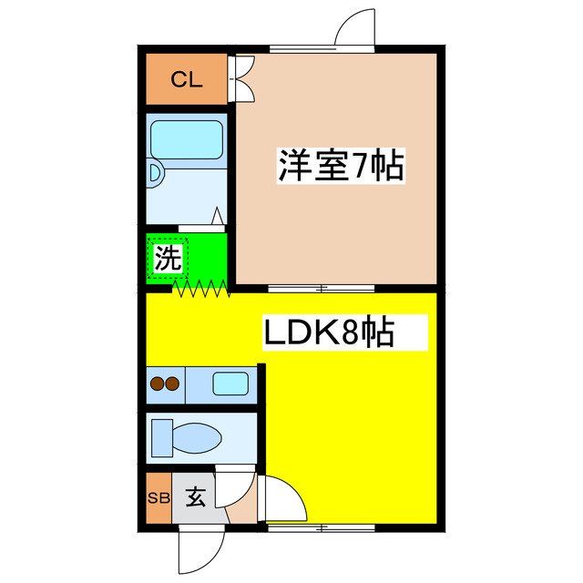 マキシムの間取り