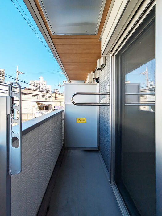 グラナーデ高野台のバルコニー