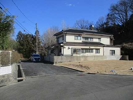 廿日市市阿品台1丁目　土地の前面道路含む現地写真