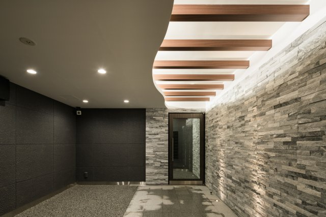 フォセット高砂のエントランス