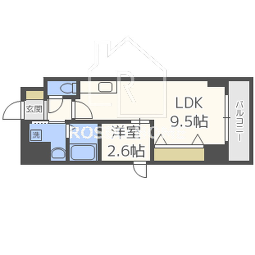 サンフォリア大手前の間取り
