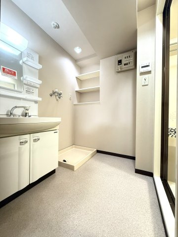 リラハイツ平岸の脱衣所