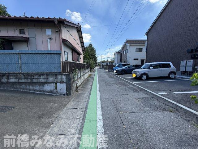 【中古平屋】前橋市昭和町　２LDK＋Sの前面道路含む現地写真|前面道路含む現地写真です