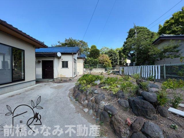 【中古平屋】前橋市昭和町　２LDK＋Sの庭|お庭の付いた物件です
