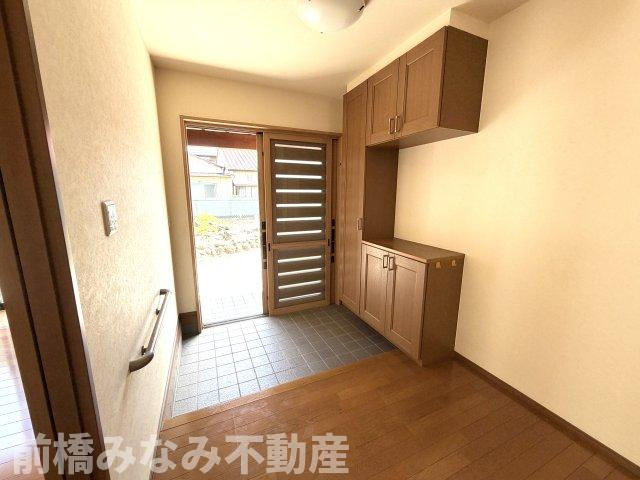 【中古平屋】前橋市昭和町　２LDK＋Sの玄関|落ち着いた玄関です