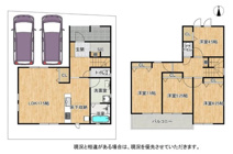八幡市川口東扇　新築戸建ての画像