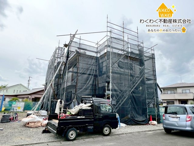 吉田町住吉／6期　新築戸建の外観|2025年2月中旬撮影