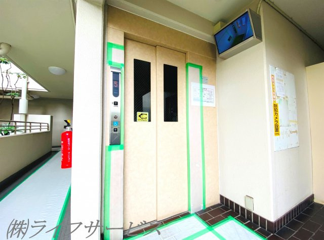 【エントランス】 | 野中北パークマンション | モニター付エレベーター