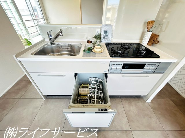 【キッチン】 | 野中北パークマンション | キッチンビルトイン食器洗浄機付！