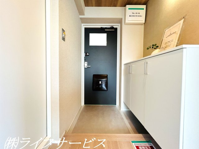 【玄関】 | 野中北パークマンション | 玄関／シューズボックスあり