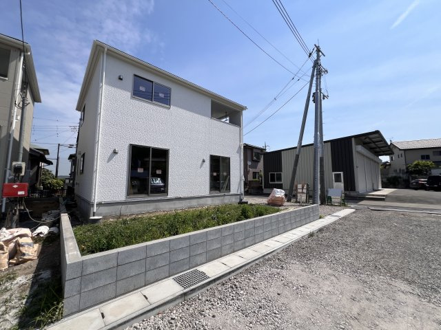 新築　高崎市吉井町下長根第３　クレイドルガーデン　1号棟の前面道路含む現地写真|東側接道幅員約4.5ｍ
