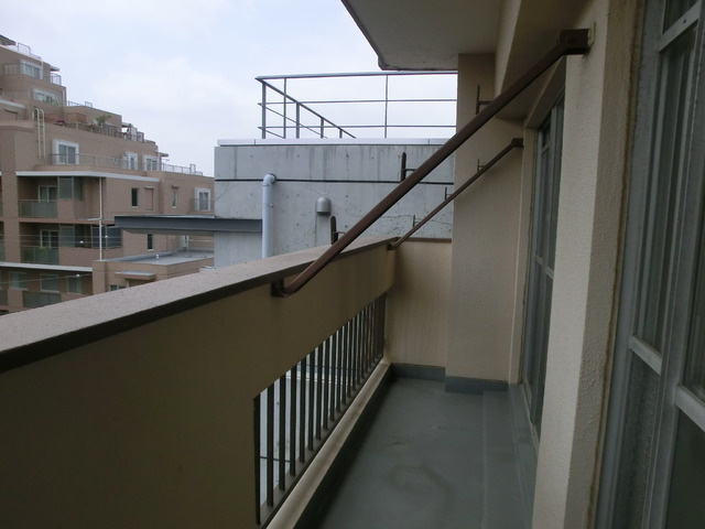 坂田ビルのバルコニー|広いバルコニー♪洗濯物ももちろん干せます！