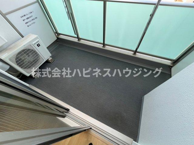 アーク柏レジデンスのバルコニー