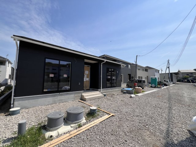 新築　高崎市吉井町下長根第３　クレイドルガーデン　4号棟の前面道路含む現地写真|東側接道幅員約4.5ｍ