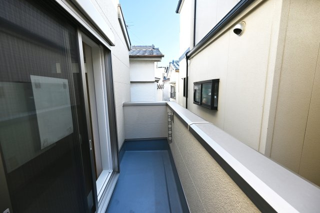 尼崎市大庄北1丁目新築戸建のバルコニー|2026年1月撮影