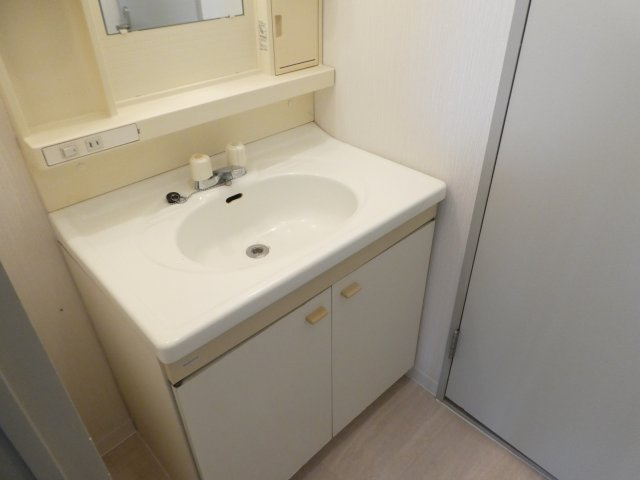 グレード山中の洗面所